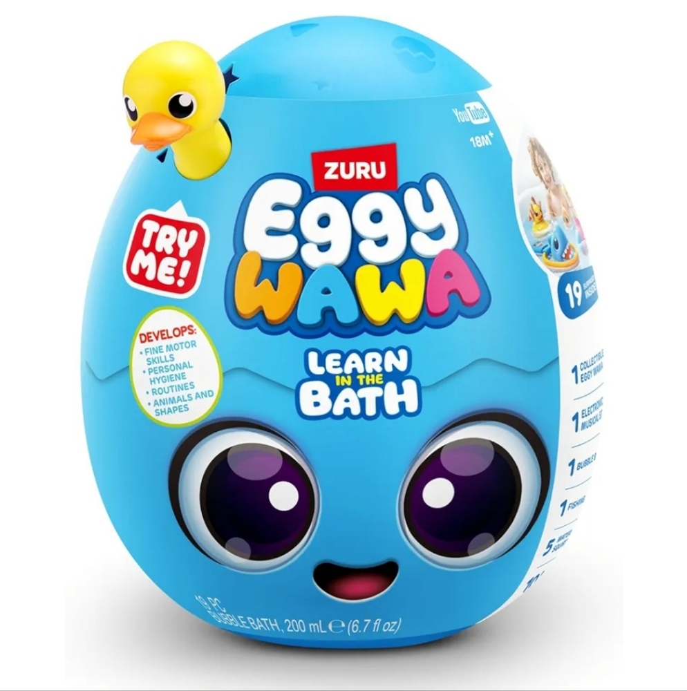 Hottest Easter Gift of '26 Eggy Wawa Learn in the Bath Pre-K Egg 19 Surprises!